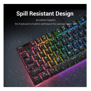 کیبورد گیمینگ مکانیکال با سیم ردراگون مدل KUMARA K552RGB-2